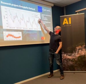 Smartergy inbjudna till AI-Sweden att prata om AI